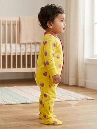 Surplus Baby Organic Cotton Romper for Babies-112 - 3-6 Months