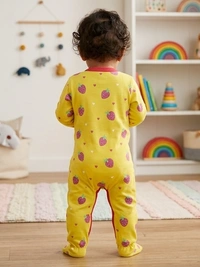 Surplus Baby Organic Cotton Romper for Babies-112 - 3-6 Months