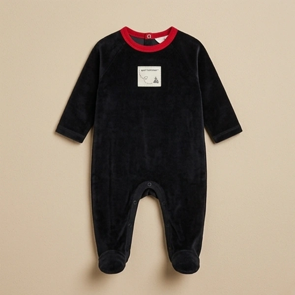 Surplus Baby Organic Cotton Romper for Babies-107 - 3-6 Months