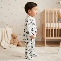 Surplus Baby Organic Cotton Romper for Babies-077 - 3-6 Months