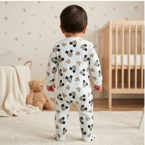 Surplus Baby Organic Cotton Romper for Babies-077 - 3-6 Months
