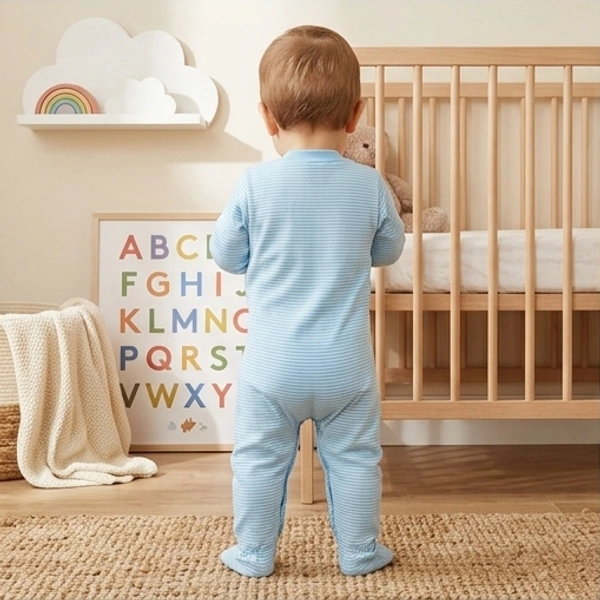 Surplus Baby Organic Cotton Romper for Babies-129 - 6-9 Months