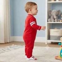 Surplus Baby Organic Cotton Romper for Babies-038 - 3-6 Months