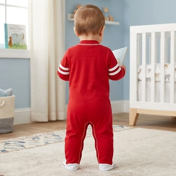 Surplus Baby Organic Cotton Romper for Babies-038 - 3-6 Months