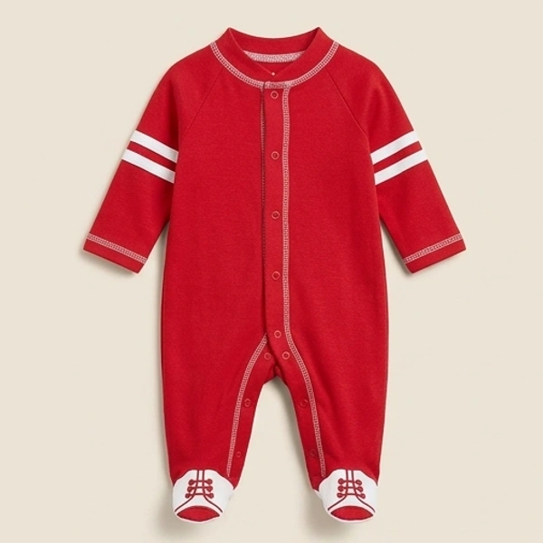 Surplus Baby Organic Cotton Romper for Babies-038 - 3-6 Months