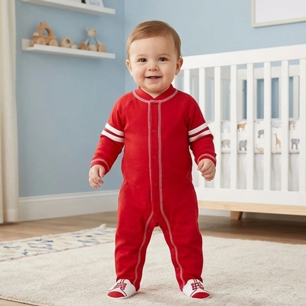 Surplus Baby Organic Cotton Romper for Babies-038 - 3-6 Months
