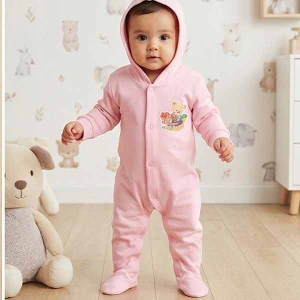 Surplus Baby Organic Cotton Romper for Babies-057 - 0-3 Months