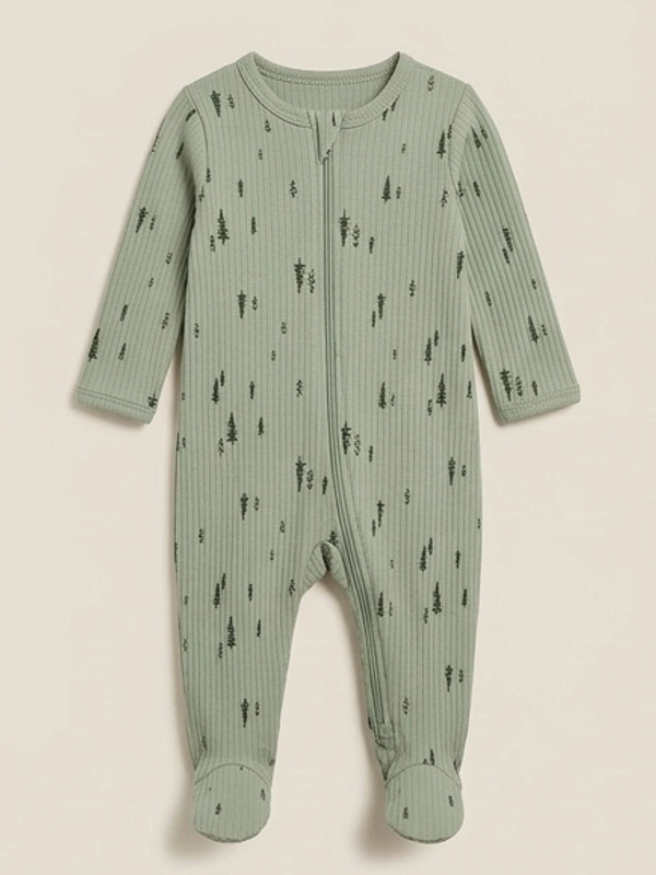 Surplus Baby Organic Cotton Romper for Babies-111 - 3-6 Months