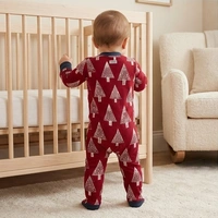 Surplus Baby Organic Cotton Romper for Babies-032 - 0-3 Months