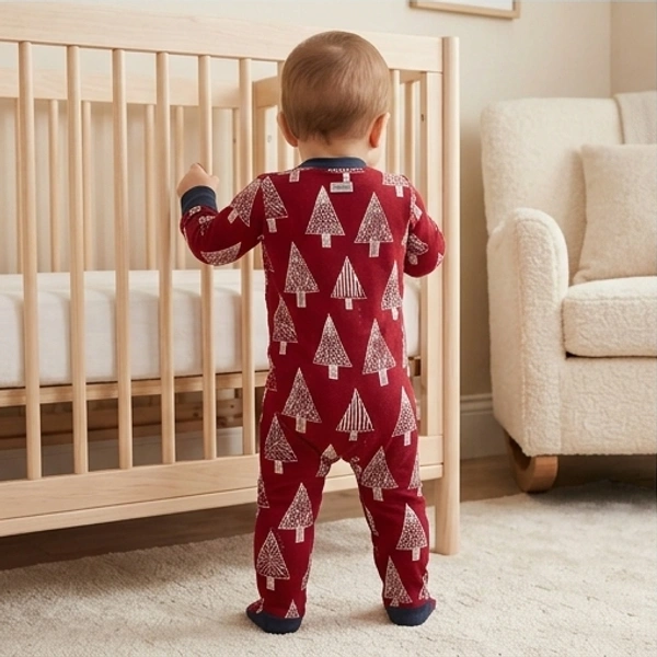 Surplus Baby Organic Cotton Romper for Babies-032 - 0-3 Months