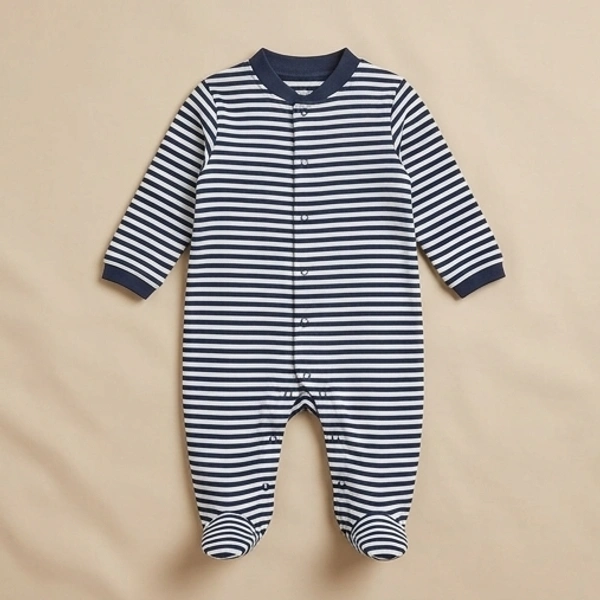 Surplus Baby Organic Cotton Romper for Babies-092 - 3-6 Months