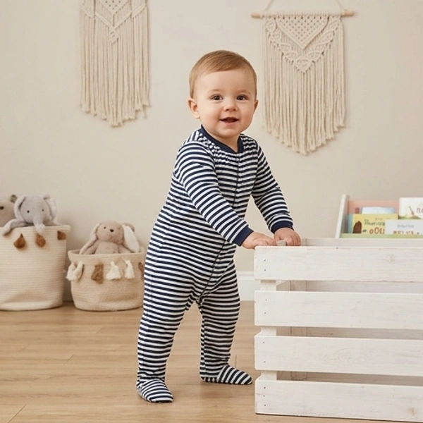 Surplus Baby Organic Cotton Romper for Babies-092 - 3-6 Months