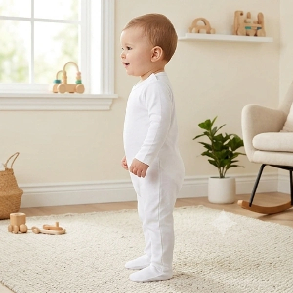 Surplus Baby Organic Cotton Romper for Babies-116 - 3-6 Months