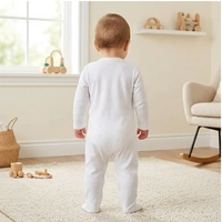 Surplus Baby Organic Cotton Romper for Babies-116 - 3-6 Months