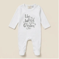 Surplus Baby Organic Cotton Romper for Babies-116 - 3-6 Months