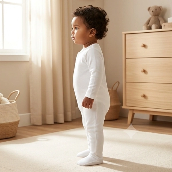 Surplus Baby Organic Cotton Romper for Babies-099 - 3-6 Months