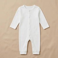 Surplus Baby Organic Cotton Romper for Babies-099 - 3-6 Months