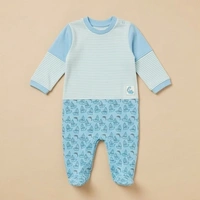 Surplus Baby Organic Cotton Romper for Babies-153 - 9-12 Months