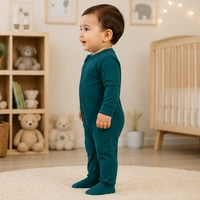 Surplus Baby Organic Cotton Romper for Babies-087 - 3-6 Months