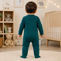 Surplus Baby Organic Cotton Romper for Babies-087 - 3-6 Months