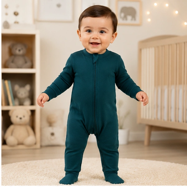 Surplus Baby Organic Cotton Romper for Babies-087 - 3-6 Months