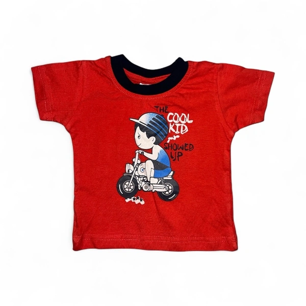 The Cool Kid Showed Up Motorcycle Graphic Tee
 - 0-6 Months