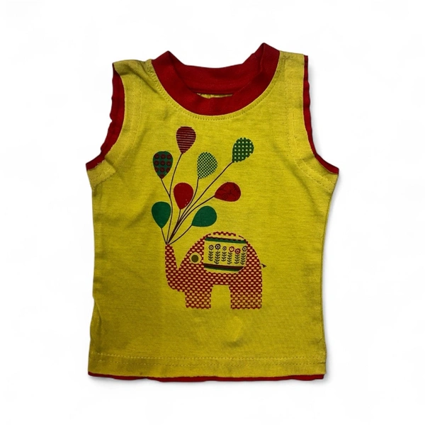 OHMS Kids "Party Elephant" Balloon Graphic Tank Top
 - 0-6 Months