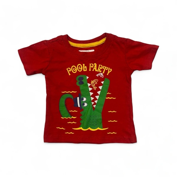 Pool Party Alligator Toddler T-Shirt - 0-6 Months