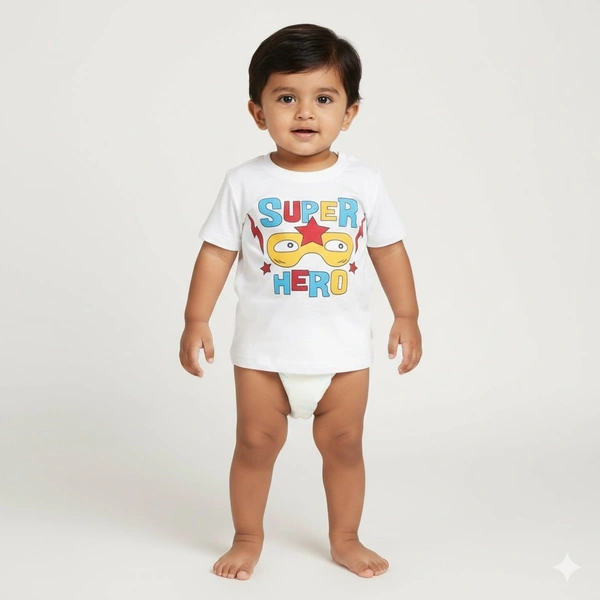 Super Hero Mask" Toddler T-Shirt - 0-6 Months