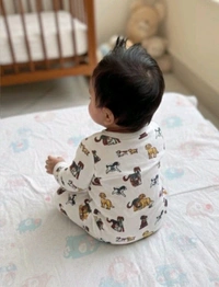 Surplus Baby Organic Cotton Ribbed Romper (050 )for Newborns (0–3M | 3–6M | 6–9M | 9–12M) - 0-3 Months - 3-6 Months - 3-6 Months