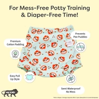 superbottoms Padded Underwear for Potty Training & Mess-Free Diaper-Free time | Prevents Pee Puddles | 3 Layers of Premium Cotton Padding (No Sponge) | Pull-up Style Potty Trainers (Pack of 3) unisex - Size: 3 (3-4 Years), Pack of 3