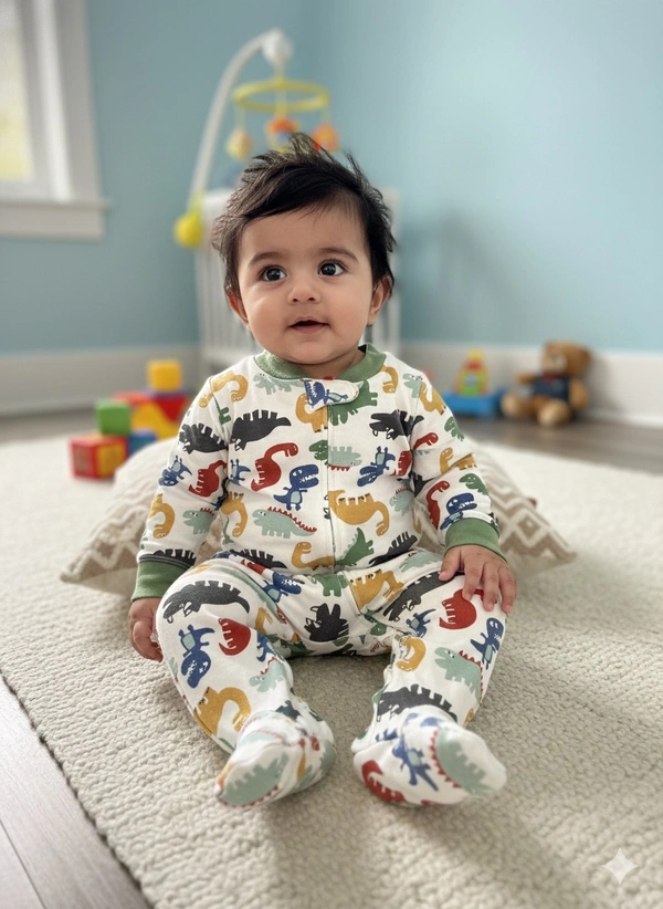 Surplus Baby Organic Cotton Ribbed Romper 134 for Newborns (0–3M | 3–6M | 6–9M | 9–12M) - 0-3 Months - 0-3 Months - 0-3 Months - 0-3 Months - 0-3 Months - 0-3 Months - 0-3 Months