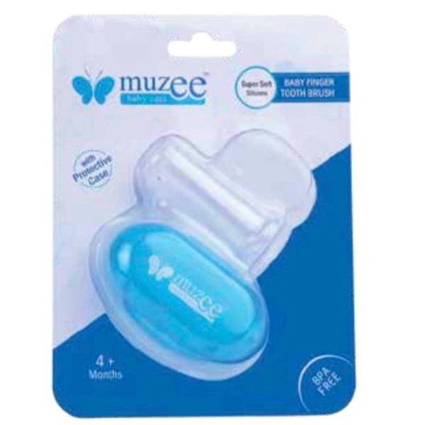 Muzee Silicone Finger Toothbrush & Gum Massager