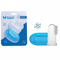 Muzee Silicone Finger Toothbrush & Gum Massager