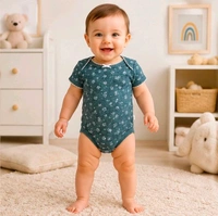 Baby Organic Cotton Onesiesfor Babies 1001 - 0-3 Months