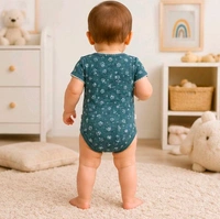 Baby Organic Cotton Onesiesfor Babies 1001 - 0-3 Months