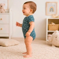 Baby Organic Cotton Onesiesfor Babies 1001 - 0-3 Months