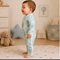 Surplus Baby Organic Cotton Romper for Babies-005 - Newborn