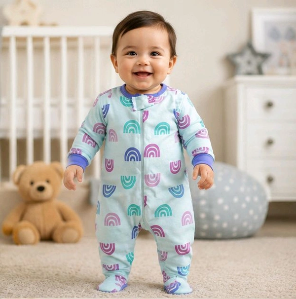 Surplus Baby Organic Cotton Romper for Babies-007 - Newborn