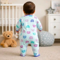 Surplus Baby Organic Cotton Romper for Babies-007 - Newborn