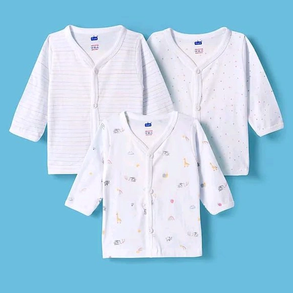 Full Sleevebutton Jabala (Mixed Color) - 3-6 Months, 1 pcs