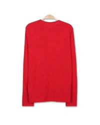 Cotton Rich Round Neck Printed T-shirt Men-Give Me Space - XL, Red