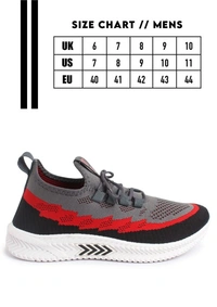 FLYNET UPPER RADIO-02 DG PVC SOLE Men's Sports Shoes - IND-8, Dark Grey