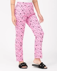 Nightwear/Casual Printed Pajama For Women - S, Light Blue