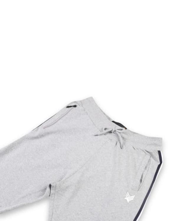 Cotton Rich Logo Printed Trackpant / Nightwear Sleepwear For Men - L, Gray