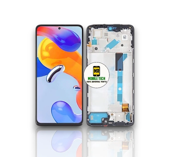 Redmi Note 11 4G Original Display with Frame | LCD + Touch Combo | 100% Tested | Edge-to-Edge Clarity