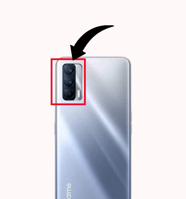 Realme X7 5G Care Orignal Back Camera Module Set-3 Camera Module