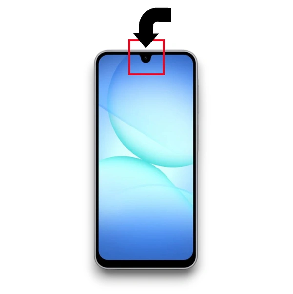 Samsung Galaxy A17 5G Care Orignal Front ( Selfie) Camera Module