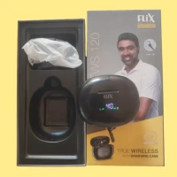 hoppup earbuds Flix (Beetel) Breeze 120 TWS Earbuds with Mic – Bluetooth 5.0 | Touch Controls | 16Hrs Playtime