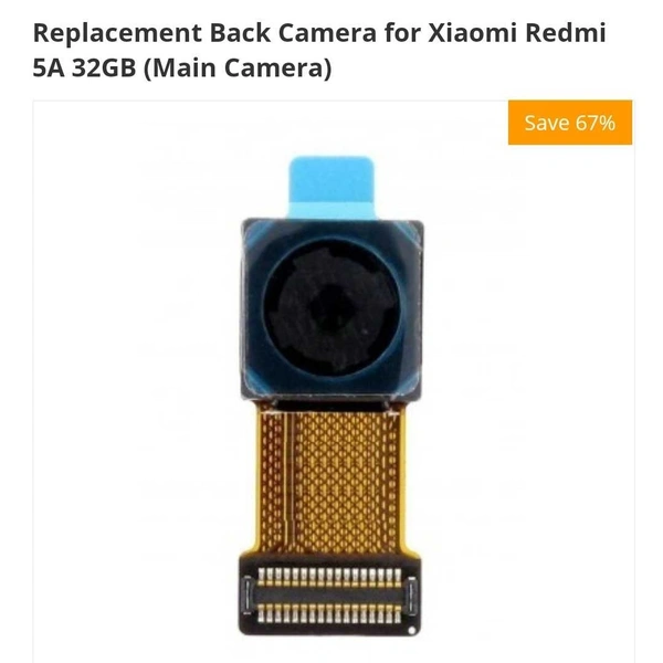 Redmi Mi/Redmi 5A Original Back Camera (Main) Module – 14 Days Warranty
